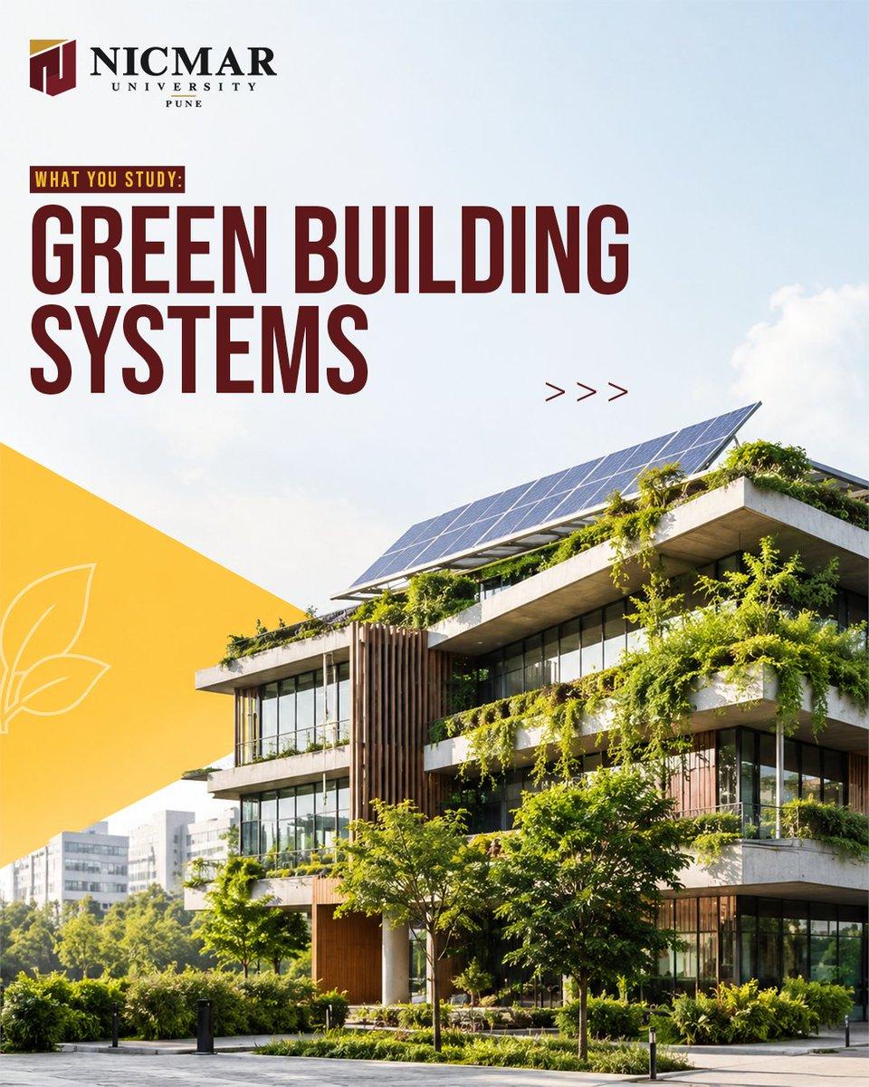 What you study in the classroom is designed to solve real challenges in the industry. Green Building Systems prepares you to design infrastructure that’s sustainable, efficient, and future-ready.
