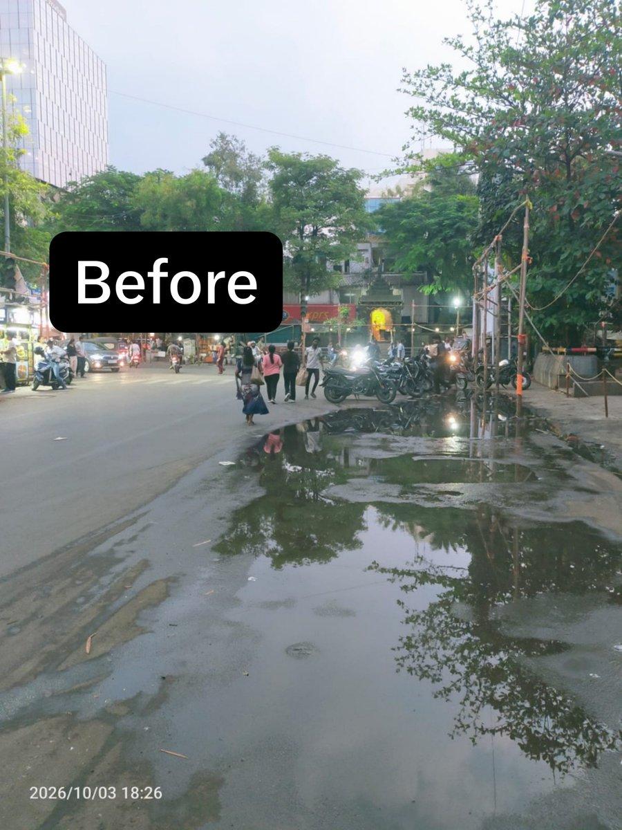 R to @RajaSubramani22: Update! Since token didn't move matter taken up wt solid waste+health dept. Notice issued, 10K penalty slapped on Skymax Soc. Yday water removed, insecticide pwd sprayed by skym
