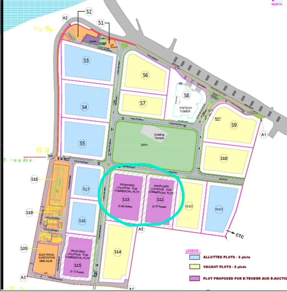 Wow this s awesome. K Raheja has won 2 plots. So we will have marquee real estate cos like Raheja and Bagmane inside fintech city. More office space from Raheja in MTP road 🔥🙌