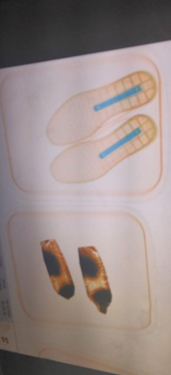 : CISF personnel detected suspected gold concealed in paste form inside the soles of a passenger’s shoes at Mumbai Airport on October 6. The passenger had arrived from Sharjah. Customs confirme
