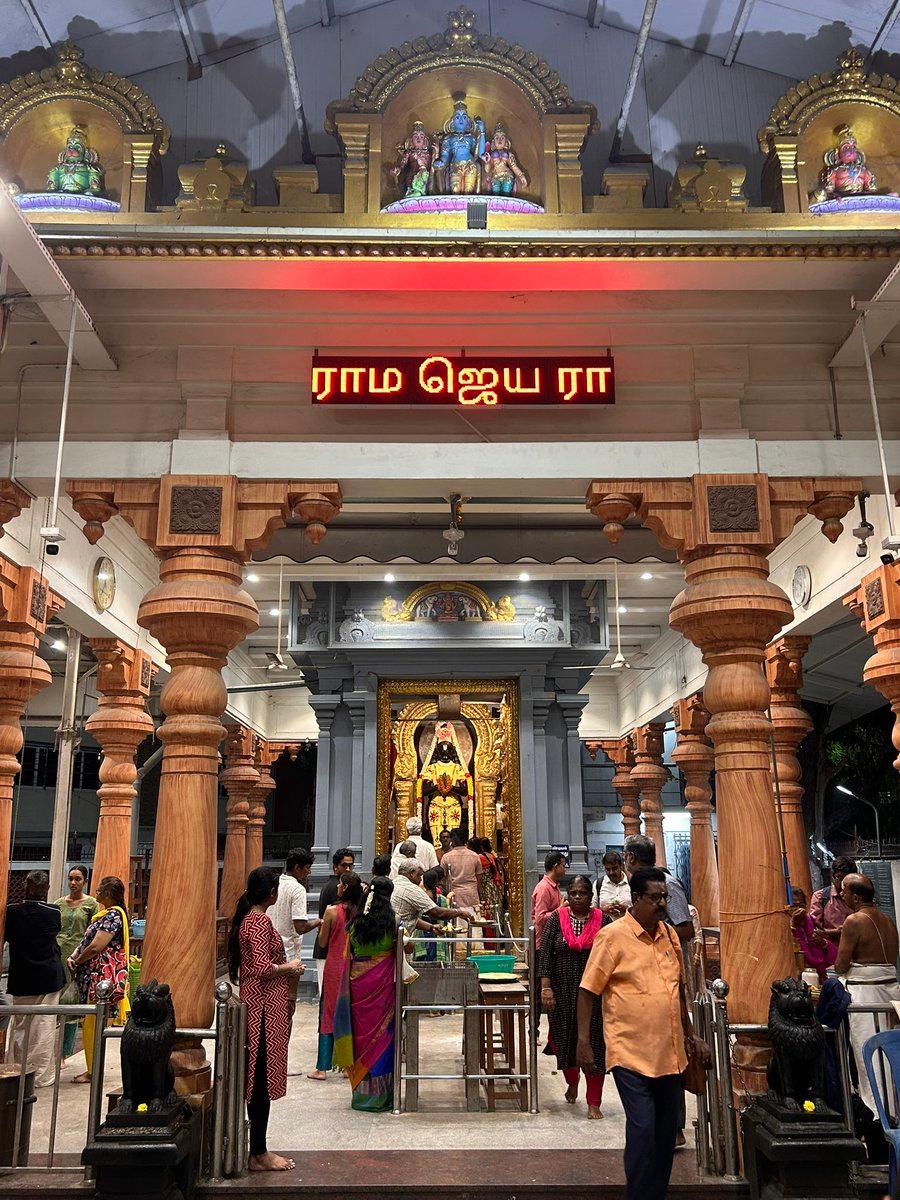 RT by @AYYANSELVA: Hanumanthavanam Right Now 😇🙏🏼 Vennai Kaappu with Vadamaalai in hand 🤩
