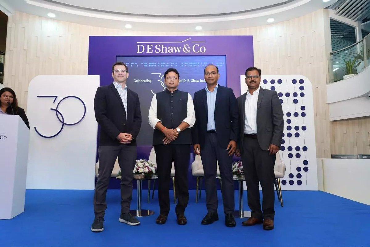 🏢 D. E. Shaw expands in ! Global investment & technology firm is set to establish a 600,000 sq. ft. corporate facility at Grava Business Park, Neopolis, Kokapet. Campus expected to o