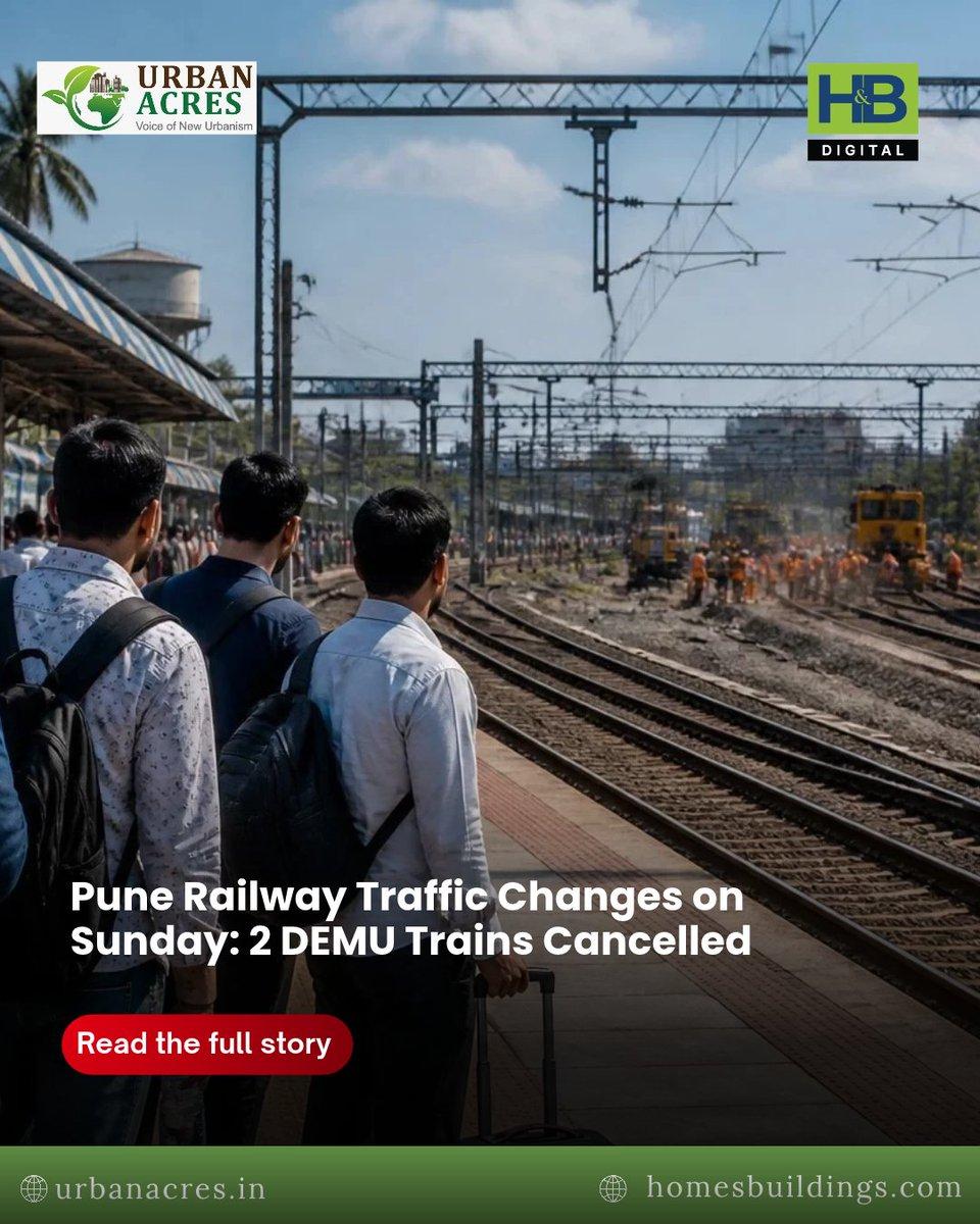 Pune Rail Block to Disrupt Multiple Train Services. Nine-hour block on October 11 brings cancellations, diversions and changed boarding stations. Read More: https://urbanacres.in/pune-railway-traffic-