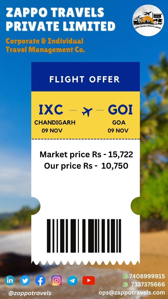 Join Zappo Travels Private Limited Whatsapp Group & Telegram Channel for regular updates on Flight Offers, Hotels, Cruises & many more... Whatsapp Group : https://chat.whatsapp.com/I1tuz8YIy8sBOIuJgIH