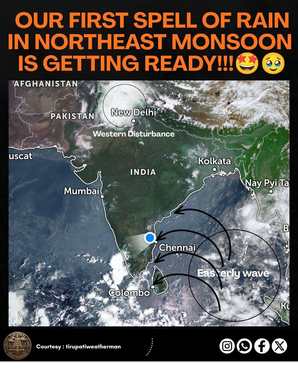 Northeast monsoon is nearing ❤️