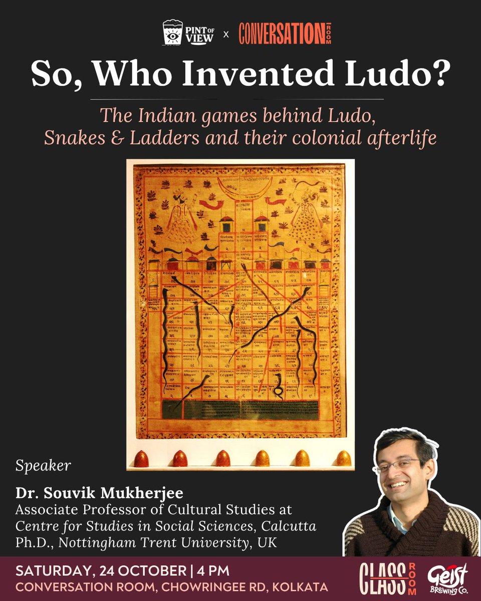 In 1891, London-based games manufacturer Alfred Collier patented Ludo. Except it had been played in India for centuries as Pachisi and Chaupar. So, who invented Ludo? Ticket link in bio. Enjo