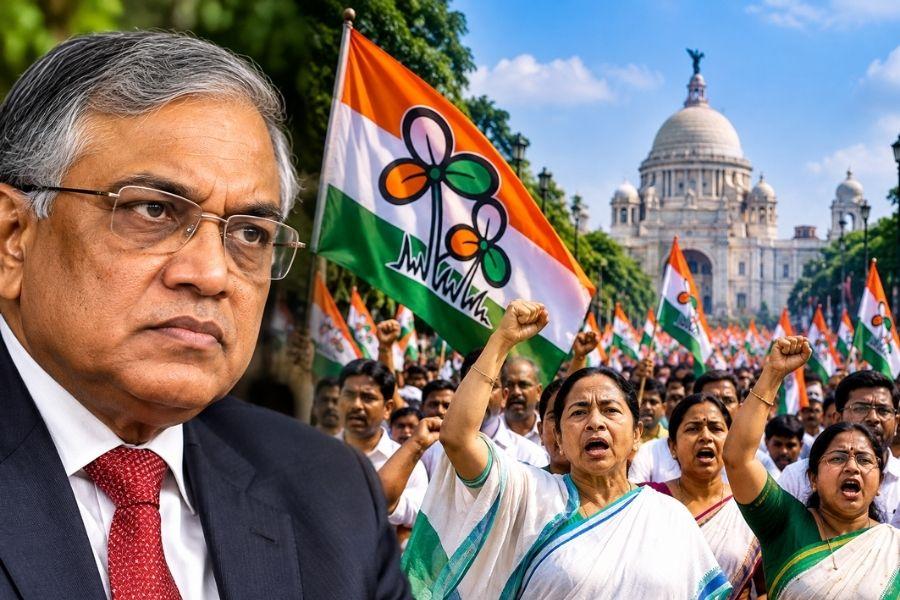 Kalighat Trinamool has called for a march in Kolkata on Tuesday, demanding the resignation of Gyanesh Kumar. The move comes amid ongoing political tensions surrounding the Election Commission.