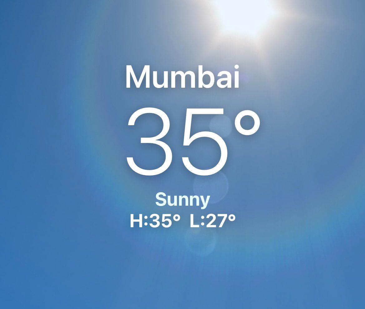 Haaye Garmi😮💨 Anyone from Mumbai? Kya haal?